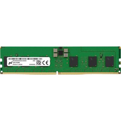 Crucial Micron - DDR5 - Modul - 16 GB - DIMM 288 Werkgeheugen voor server DDR5 16 GB 1 x 16 GB ECC 6400 MHz 288-pins DIMM CL52 MTC10F1084S1RC64BR