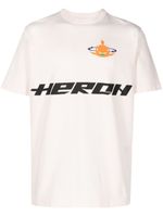 Heron Preston t-shirt HP Globe Burn - Rose
