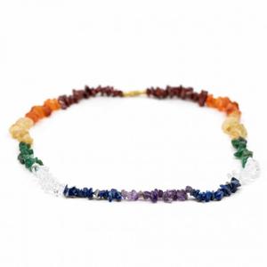 Chips Edelsteen Ketting 7 Chakra's - Spirituele Sieraden en Edelstenen - Spiritueelboek.nl