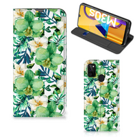 Samsung Galaxy M30s | M21 Smart Cover Orchidee Groen