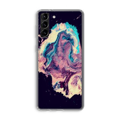 Cosmic Silence: Samsung Galaxy S21 Plus Transparant Hoesje