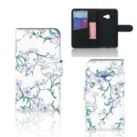 Samsung Galaxy Xcover 4 | Xcover 4s Uniek Hoesje Blossom White Samsung Galaxy Xcover 4 | Xcover 4s Uniek Hoesje Blossom White