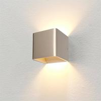 Artdelight Vierkante wandlampFulda champagne - WL FULDA CP