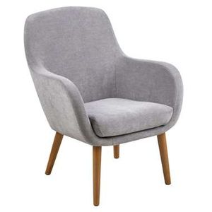 Fauteuil Avis - stof- grijs - Leen Bakker