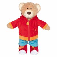 Goki teddy brommel leren aankleden knuffel