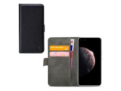 Mobilize Mobilize Classic Gelly Wallet Book Case Honor Magic 3 Pro 5G Black