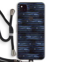 Verrassende lijnen: Pixel 4a 5G Transparant Hoesje met koord