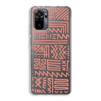 Marrakech Pink: Xiaomi Redmi Note 10 Pro Transparant Hoesje