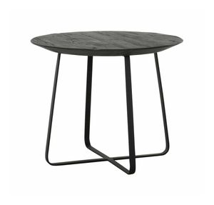 DTP Home Salontafel 'Neptunes' Teakhout, 50cm, kleur Zwart
