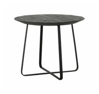 DTP Home Salontafel 'Neptunes' Teakhout, 50cm, kleur Zwart