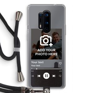 Music Player: OnePlus 8 Pro Transparant Hoesje met koord