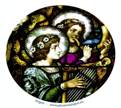 Raamsticker Engelen Raamsticker Engelen