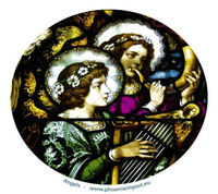 Raamsticker Engelen - thumbnail