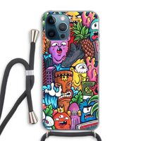 Vexx Mixtape: iPhone 12 Pro Max Transparant Hoesje met koord