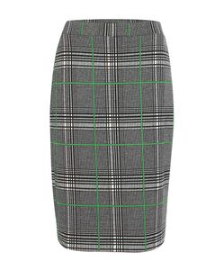 Frank Walder - Green Print  Rok ruit - Maat 38