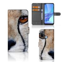 OPPO A53 | OPPO A53s | Telefoonhoesje | Met pasjeshouder | Cheetah