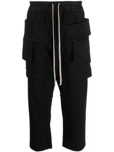 Rick Owens DRKSHDW pantalon sarouel à lien de resserrage - Noir