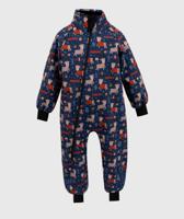 Waterproof Softshell Overall Comfy Reindeers And Gifts Bodysuit