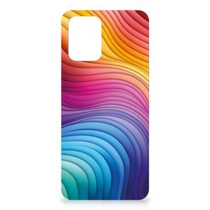 TPU Hoesje voor Motorola Moto G73 Regenboog