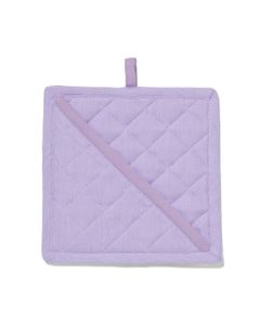 HEMA Pannenlap 21x21 Chambray Katoen Lila (lila)
