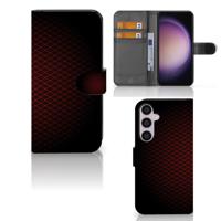 Samsung Galaxy S24 Plus | Telefoon Hoesje | Geruit Rood