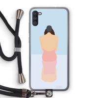 Mirror: Samsung Galaxy A11 Transparant Hoesje met koord
