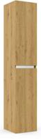 Saqu Gaia hoge kast rechts 35x34x180cm naturel eiken