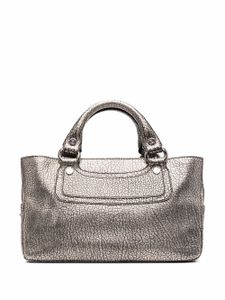 Céline Pre-Owned sac cabas à fini embossé pre-owned (2010) - Argent