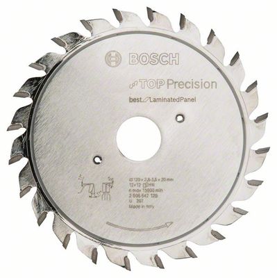 Bosch Accessoires Voorritsblad Top Precision Laminated Panel 120 x 20 x 2,83,6 mm, 12+12 1st - 2608642129