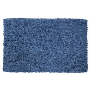 Badmat Misto Chenille Katoen 90x60 cm Blauw