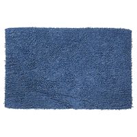 Badmat Misto Chenille Katoen 90x60 cm Blauw