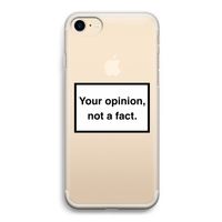 Your opinion: iPhone 7 Transparant Hoesje
