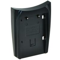 Accu-frontje voor duo en single oplader - voor Canon accu NB-2L en NB-2LH