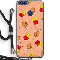 Chicken 'n Fries: Huawei P Smart (2018) Transparant Hoesje met koord