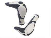 Ergotec Handvatset x-act safety grip zwart/ wit 147mm