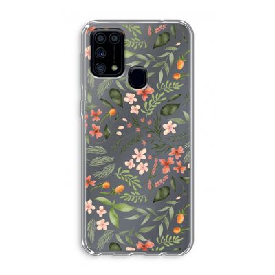 Sweet little flowers: Samsung Galaxy M31 Transparant Hoesje