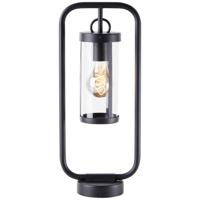 Brilliant Zwarte tafellampSidney transparant glas - 44292/06