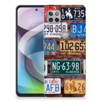Motorola Moto G 5G | Siliconen hoesje | met foto Kentekenplaten
