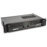 Vonyx VXA-2000 PA versterker 2x 1000W met Brugschakeling - thumbnail