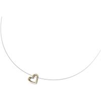 Boccia 07014-02 Hanger Hart titanium zilver-en goudkleurig