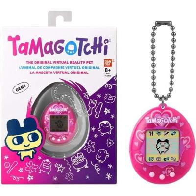 BANDAI - Tamagotchi - Origineel Tamagotchi - Veel liefde - virtueel elektronisch dier met kleurenscherm, 3 knoppen en spelletjes - 42975