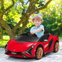 12V Kinderauto met 2,4G Afstandsbediening met Muziek en LED Koplampen 108 x 64 x 41 cm Rood/Groen/Geel/Zwart/Roze/Wit