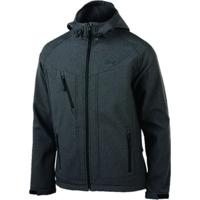 Opsial softshell jack Borah - grijs - met capuchon - maat 3XL