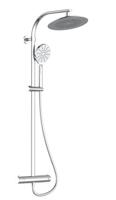 Schutte MADURA FRESH hoofddouche set met thermostatische mengkraan | chroom
 - 60046 60046