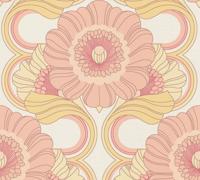 AS Creation Retro Chic - Geel - Retro - 395305