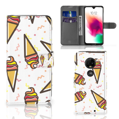 Motorola Moto G7 | G7 Plus | Book Cover | Icecream
