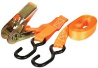 Ratelspanband incl. haken 4.5 m x 25 mm Perel ARAT6 500 kg