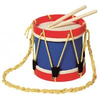 Kinder trommel van hout - 20 x 21 cm - speelgoed instrumenten Kinder trommel van hout - 20 x 21 cm - speelgoed instrumenten