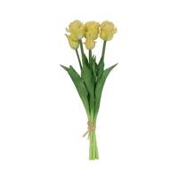 Kunst Boeket Tulipa geel