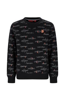 Tygo & Vito winter sweater jongens - zwart - Senna